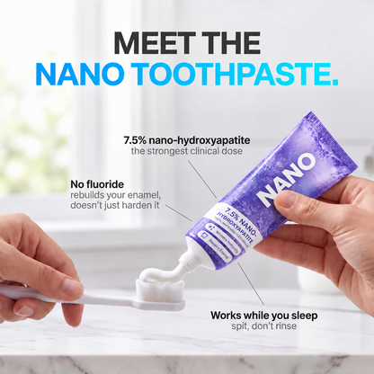 Targeted Rapid Nano-Hydroxyapatite Repairing Toothpaste
